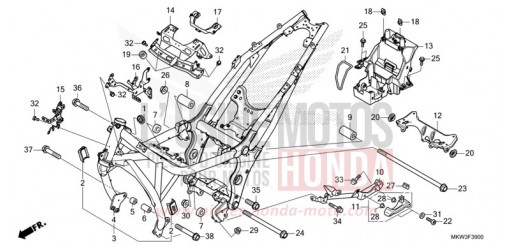 FRAME BODY NC750XDM de 2021